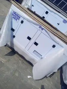 Brand new England Stamford Perkins Soundproof diesel engine generator