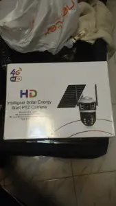 Solar Powered Dual Lens 4G Simcard PTZ Camera