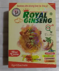 Royal Ginseng Coffee for Men Sexual Enhancement