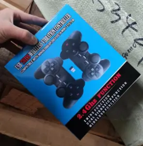 Double wireless gamepad