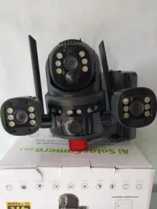 2 in 1 Ai Solar CCTV Camera
