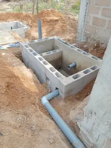 Biogas plant and biofil installation