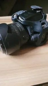 Nikon D5100 with 18-70mm lens