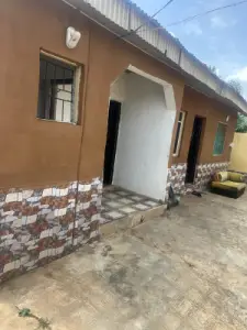 2 bedroom bungalow for sale with a room self contain at ayobo Lagos state