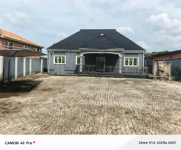 Four bedroom bungalow for sale at abule egba Lagos